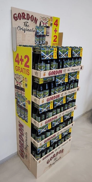 Gordon The Originals — Bottle display — 4 + 2 offer