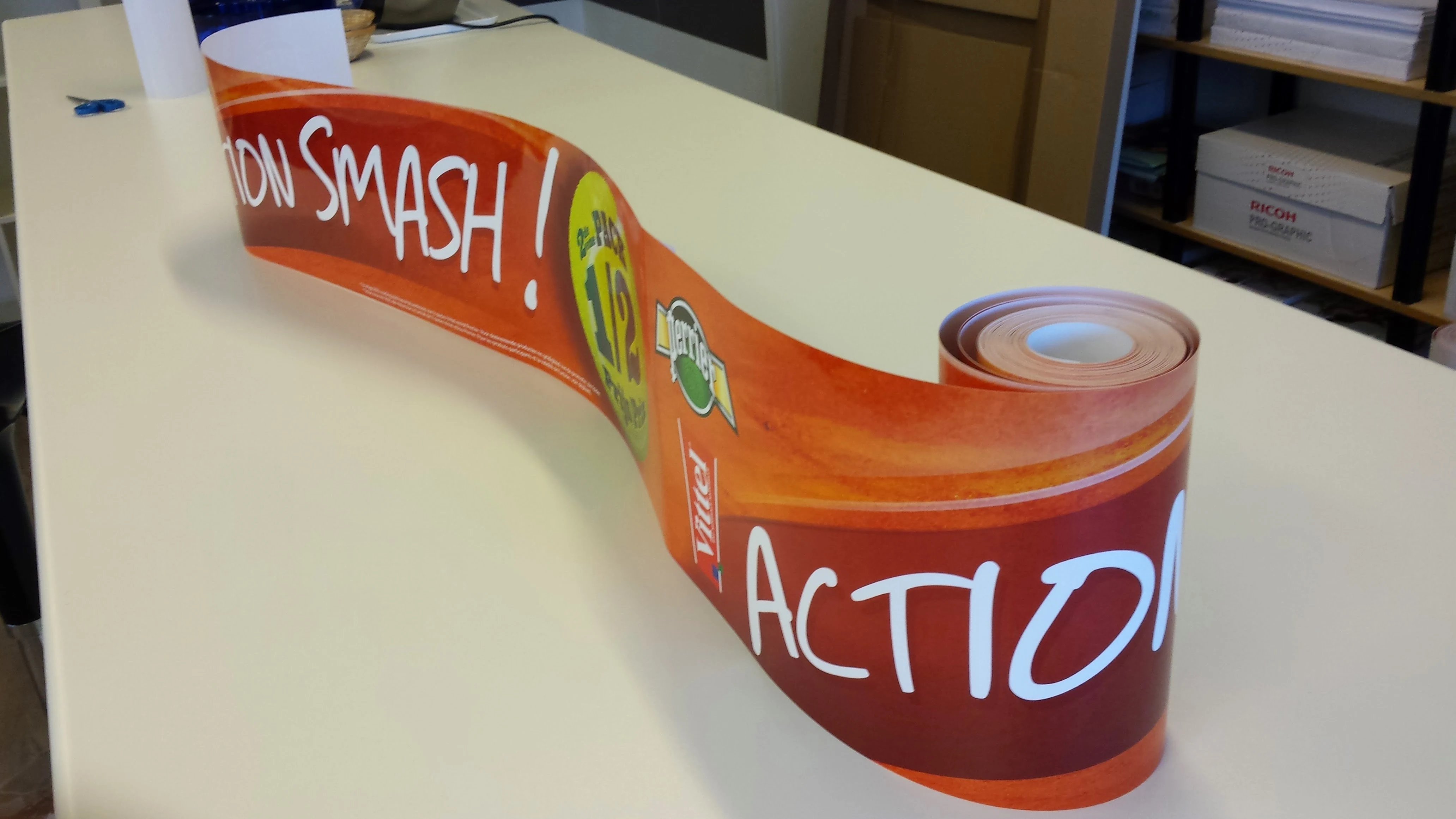 Perrier — Promotional wrap roll