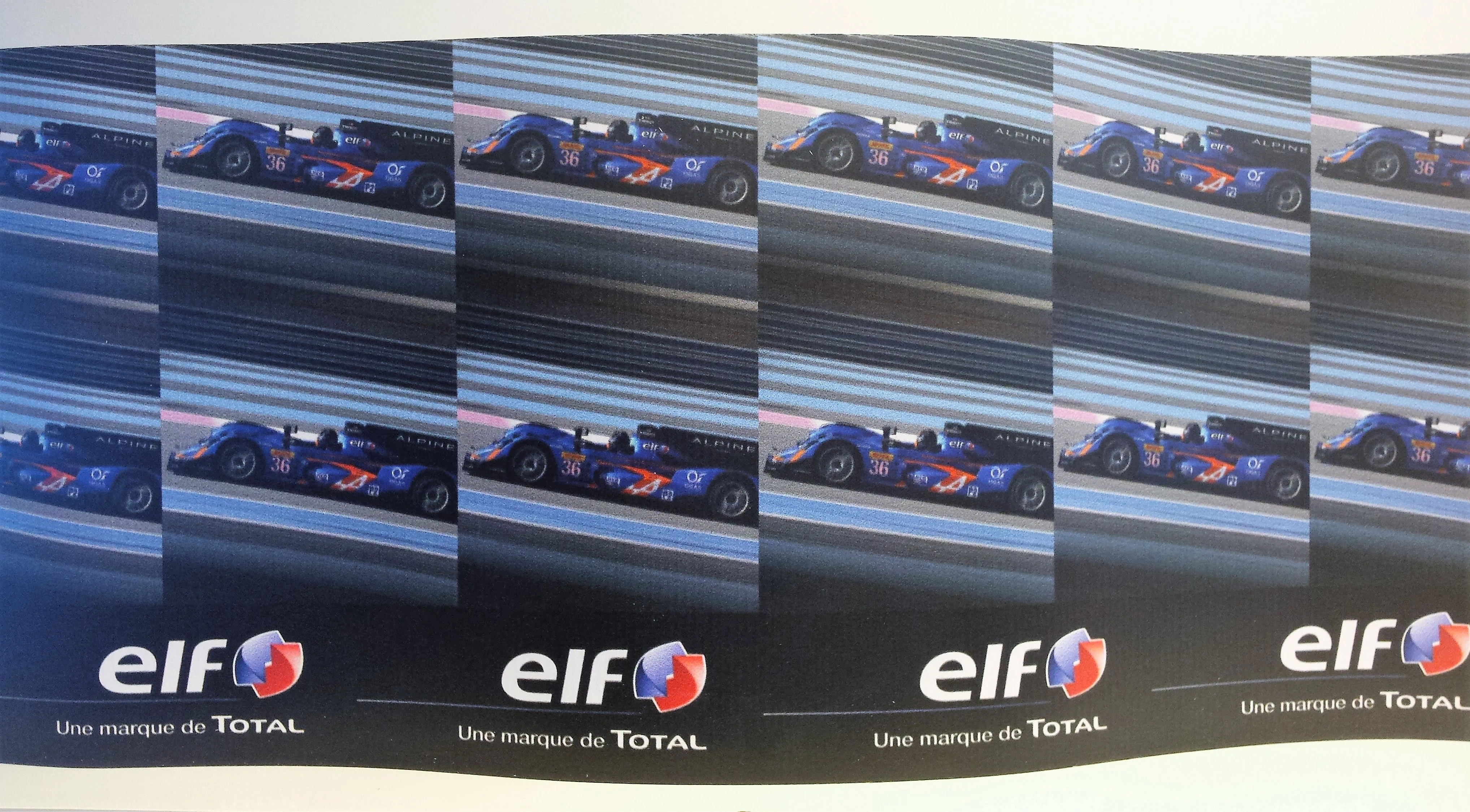 ELF / Total — Pallet skirt print detail