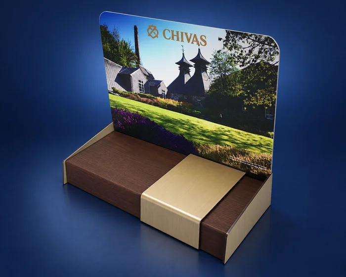 Chivas Regal — Counter displays