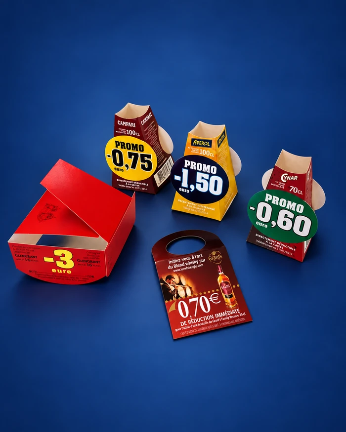 Multi-brand selection — Packaging & promotions