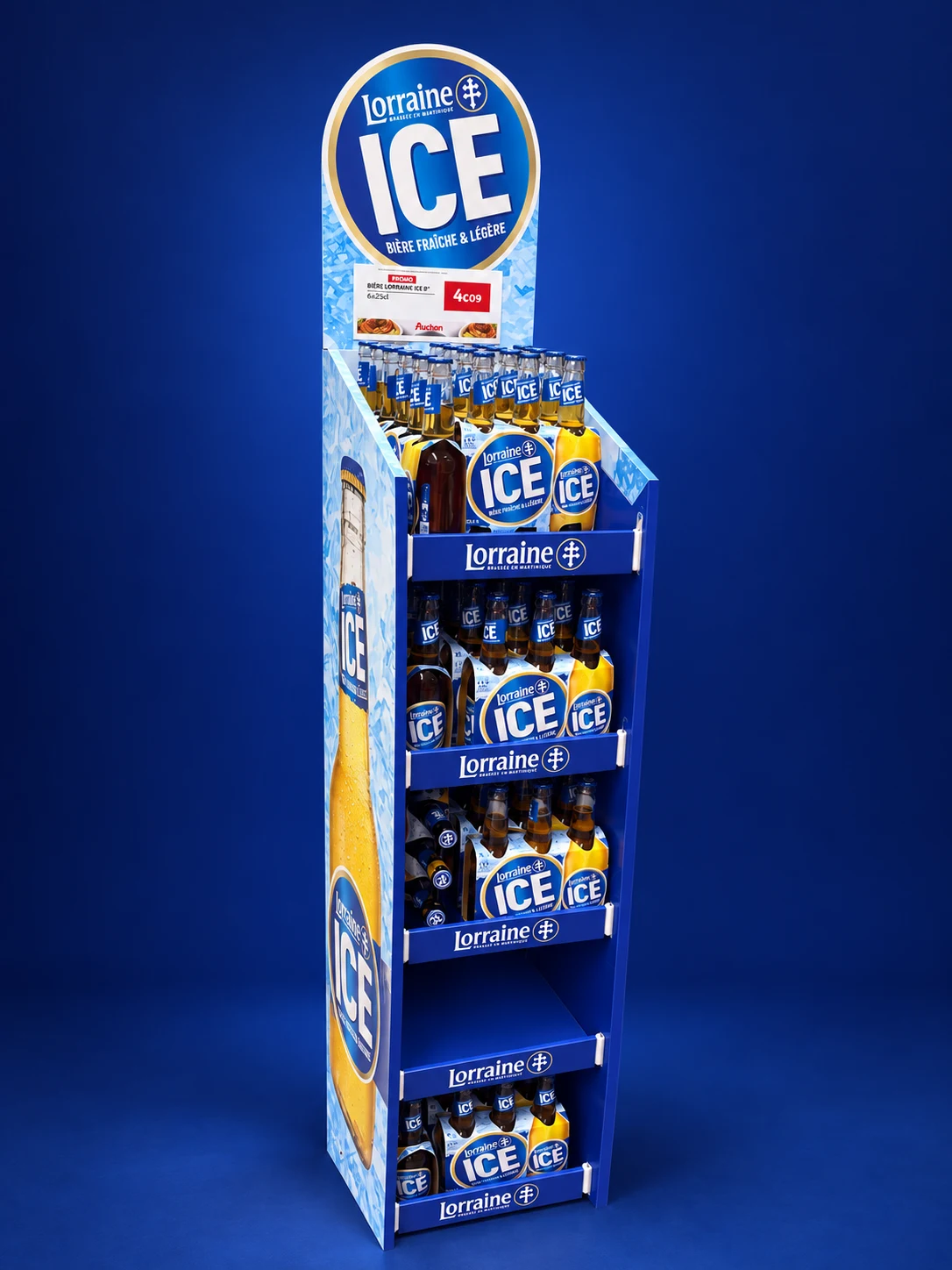 Lorraine Ice — Floor display in store